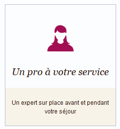 Un pro à votre service